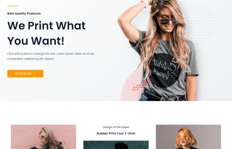 Print on Demand Web Design